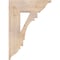 Ekena Millwork Merced Traditional Smooth Bracket, Douglas Fir, 5 1/2"W x 20"D x 28"H BKT06X20X28MRC01SDF - alternate 4